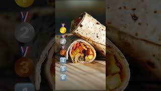 Rank these 6 food but you can't change #top #viral #ranking #game #shorts