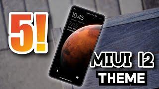 TOP 5 Fabulous MiUi 12 THEME For MiUi 11 Supported All Xiaomi Devices | Download Now !!