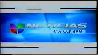 WXTV-TV Noticias 41 Evening Package 2001