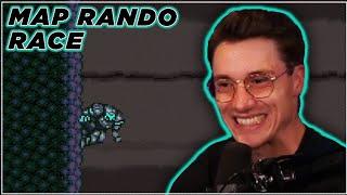 Snuck His Way In There | Map Rando Race | Super Metroid