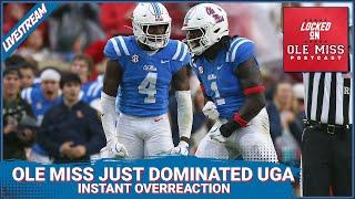 Ole Miss Dominates Georgia! Rebels Roll Past Bulldogs in Playoff Race - Instant Overreaction