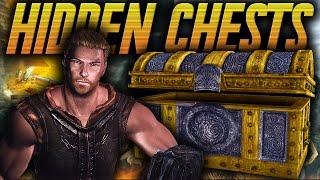 Skyrim Remastered - TOP 5 Most Valuable Hidden Chests #1 (Secret Chests in Skyrim)