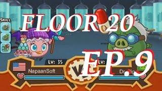 Angry Birds Fight! - DR.Pig's Lab Floor 20 - EP9