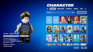 ALL LEGO FORTNITE SKINS!