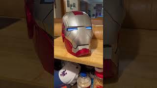 Iron Man Mark 5 Helmet!!!! #marvel #ironman #avengers #review