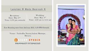 Lakshmi M Weds Beeresh R Wedding Function