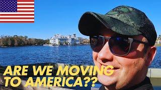 Are we MOVING to America? Celebration Diner | Florida Vlogs