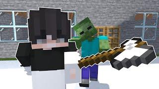 ZOMBI APOKALYPSIS #4 | UZBEKCHA MINECRAFT