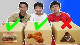 JANGAN SAMPAI SALAH PILIH MAKANAN DIDALAM BOX MISTERI! Arya Gagal Mukbang?!! | Mikael TubeHD