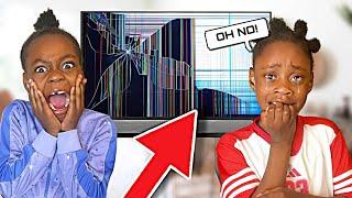 KIDS HIDE BROKEN TV FROM MOM| What Happens Is Shocking| TheQueensReality