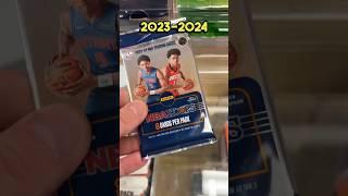 Let’s open a 2023-24 NBA Hoops Basketball Card Pack #sportscards #basketballcards #packopening