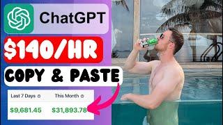 How To Earn $140 in 1hr With ChatGPT (Make Money Online)