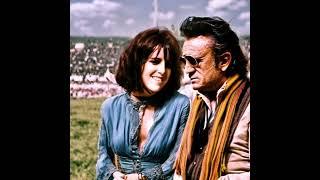 GRACE SLICK AND JOHNNY CASH WOODSTOCK 1969