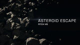 Asteroid Escape Sequence (PitchVis)