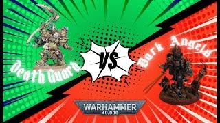 Темные Ангелы VS Гвардия Смерти|Warhammer 40k репорт 1000 очков|Чума Предательства