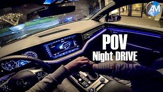 2019 Touareg R-Line - POV Night DRIVE