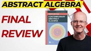 Review Abstract Algebra in 30 Minutes