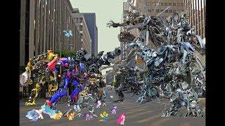 Ponies watch Transformers 2007