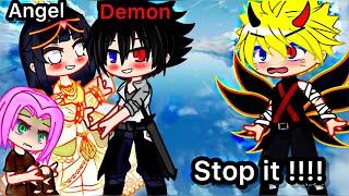  Angel Check  || meme || Naruto || Plot Twist? || Gacha Club