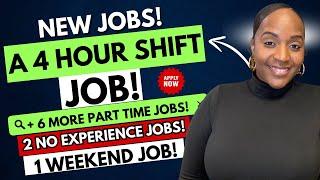  A 4 HOUR SHIFT PART TIME! + 2 NO EXPERIENCE JOBS! WORK FROM HOME JOBS 2025