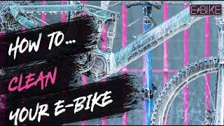 How to Clean your eBike with the Muc-Off Pressure Washer