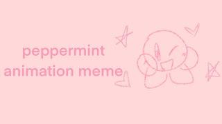 peppermint — animation meme — loud sound warning ?? — kirby