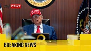 US warplanes strike three nuclear sites in Iran | Sky News coverage
