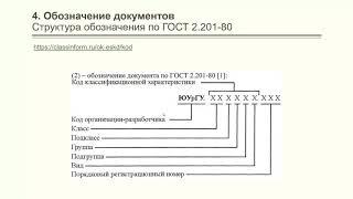 Лекция 8 ЕСКД