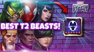 TOP 10 T2 CHARACTERS TO USE YOUR T2 SELECTOR ON! (Non T3/Transcended) | Marvel Future Fight