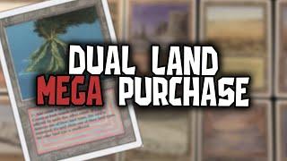 I bought $12,000 in Dual Lands. - Magic the Gathering