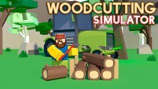 Роблокс НОВЫЙ СИМУЛЯТОР ЛЕСОРУБА Roblox Woodcutting Simulator