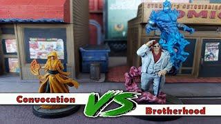 Convocation v Brotherhood - **New Characters**  Marvel Crisis Protocol Battle Report ep 34