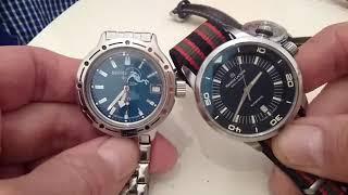 VOSTOK AMPHIBIA REVIEW GERMAN.....Russische Taucherlegende mit viel Charme fuer kleines Geld!!