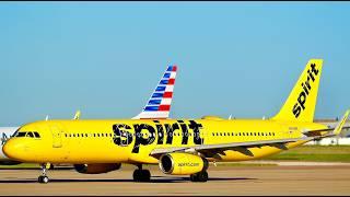 4K Morning Rush Plane Spotting at Dallas Fort Worth DFW Airport.