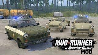 SPINTIRES: MudRunner I Mod ► Trabant 601 [Deutsch/HD]