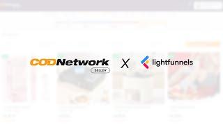 COD Network Seller X Lighfunnels App