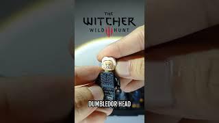 HOW TO MAKE A LEGO GERALT MINIFIGURE FROM THE WITCHER 3