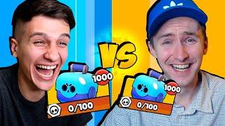 ИГОРЯО VS СЕЛЕКОНЧИК! БИТВА СУНДУКОВ В БРАВЛ СТАРС