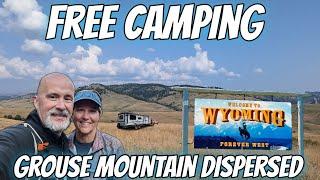 Free Camping Grouse Mountain Dispersed Camping | Buffalo, Wyoming