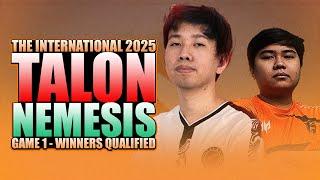 TALON vs NEMESIS - GAME 1 - WATCH PARTY WITH KUKUYS - The International 2025