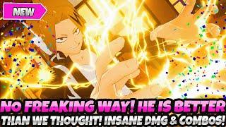 *NO FREAKING WAY!!* HE IS WAY BETTER THAN WAY WE THOUGHT! INSANE DMG & COMBOS (My Hero Ultra Rumble