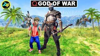 Adopted By Kratos The GOD OF WAR in GTA 5