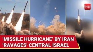 Iran’s ‘MISSILE HURRICANE’ Horrifies Israel; IRGC’s New Video Shows Tehran’s Thunderous Attack