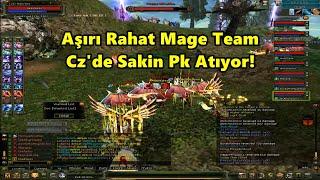 Aşırı Rahat Mage Team Cz'de Sakin Pk Atıyor! | Knight Online