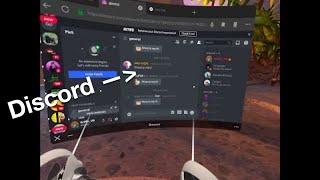 How to get on discord and post a video on Oculus quest 2 no pc