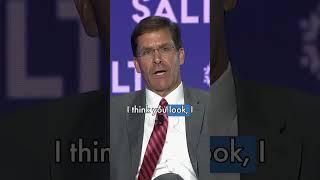 Trump’s former U.S. Defense Secretary Esper thinks voters deserve better  #SALTiConnectionsNY