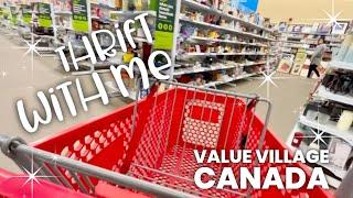 Thrift With Me | Vintage Home Decor | Value Village Canada 