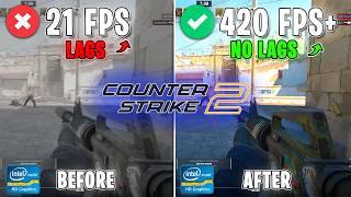 Counter Strike 2 - Fix FPS Drops, Stutters and Lags with these BEST SETTINGS