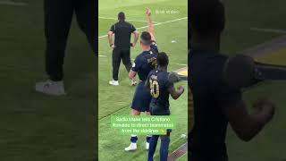 Sadio Mane tells Cristiano Ronaldo to coach Al-Nassr teammates from the sidelines