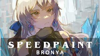 Honkai: Star Rail Bronya Fanart - Krita Speedpaint